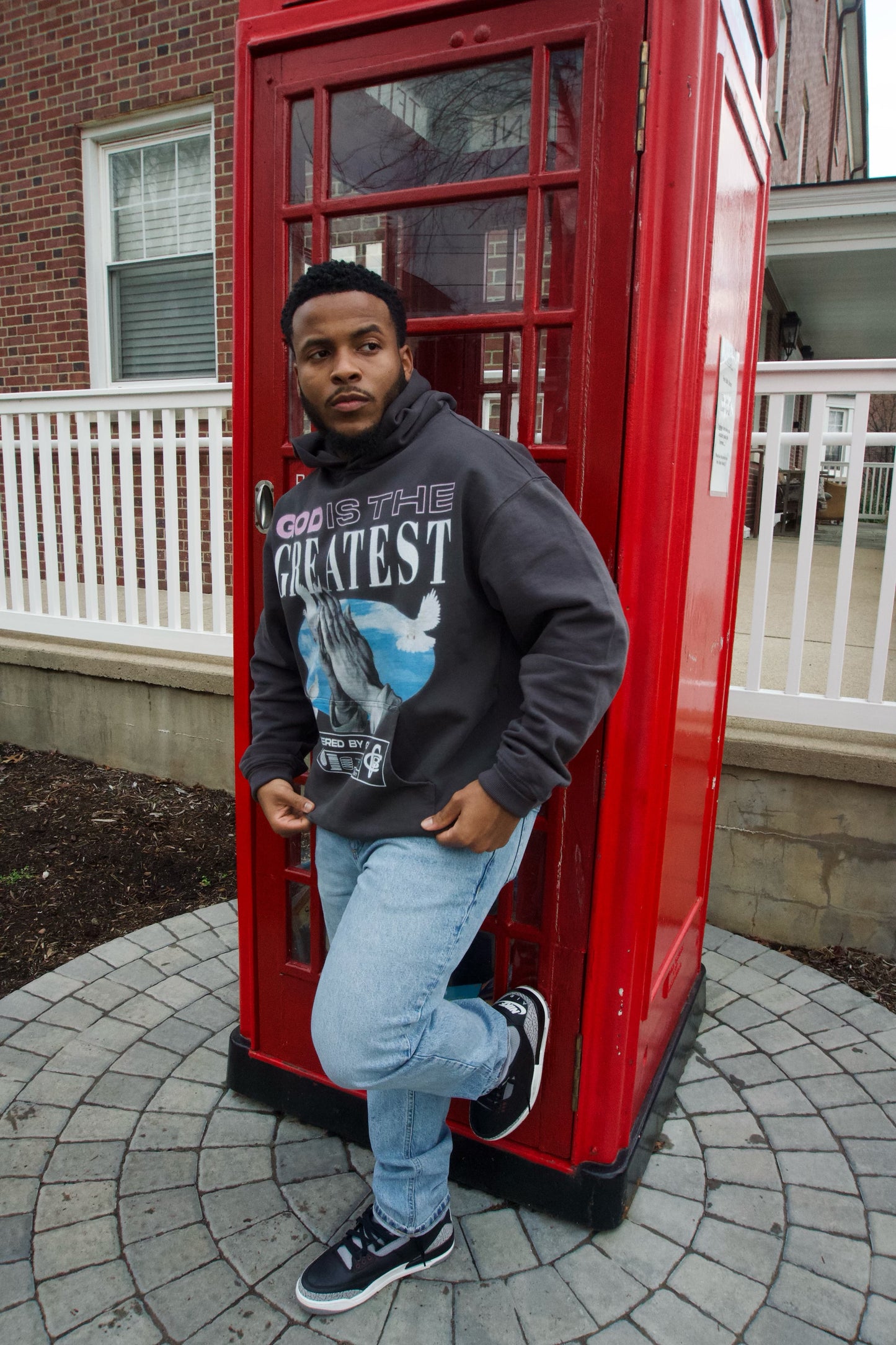 God is The Greatest Overweight Hoodie