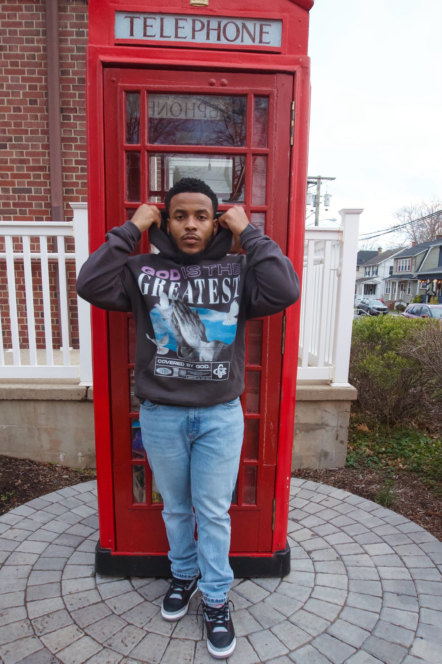 God is The Greatest Overweight Hoodie