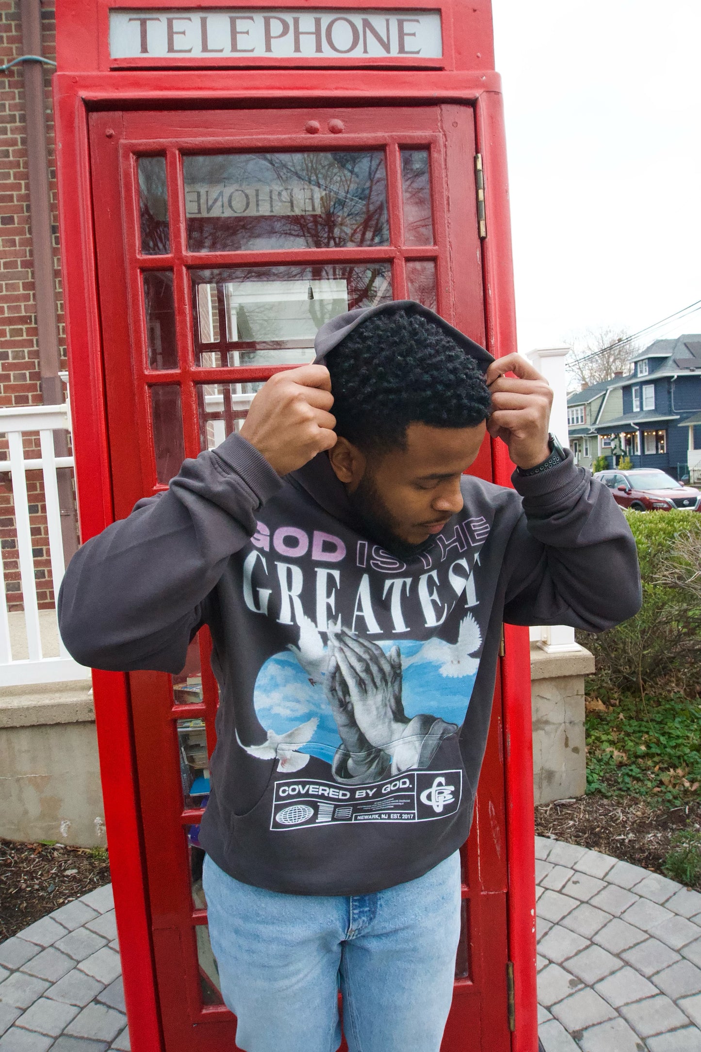 God is The Greatest Overweight Hoodie