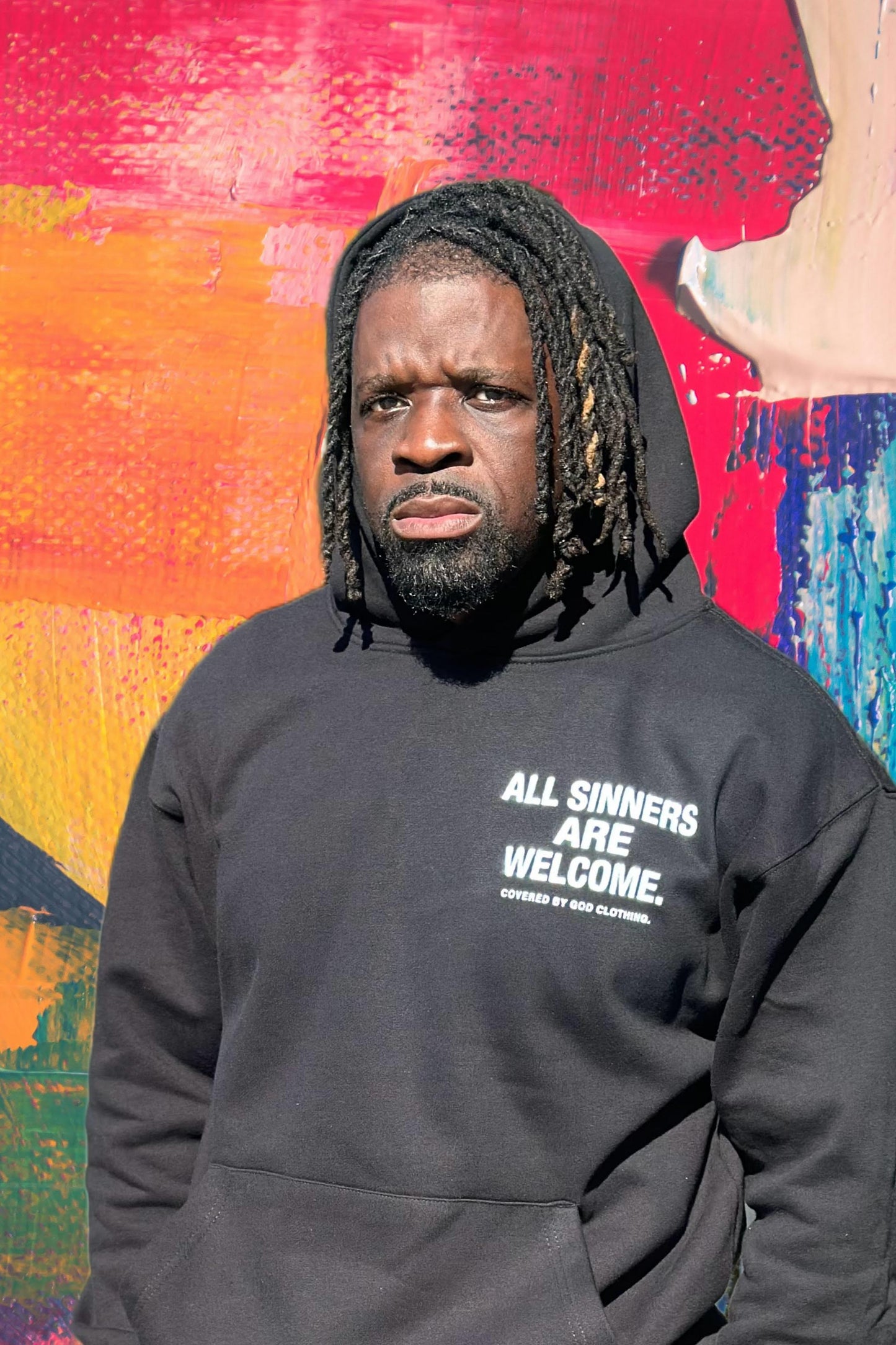 THEY HATED JESUS TOO BLACK PREMIUM HOODIE (PRE-ORDER)