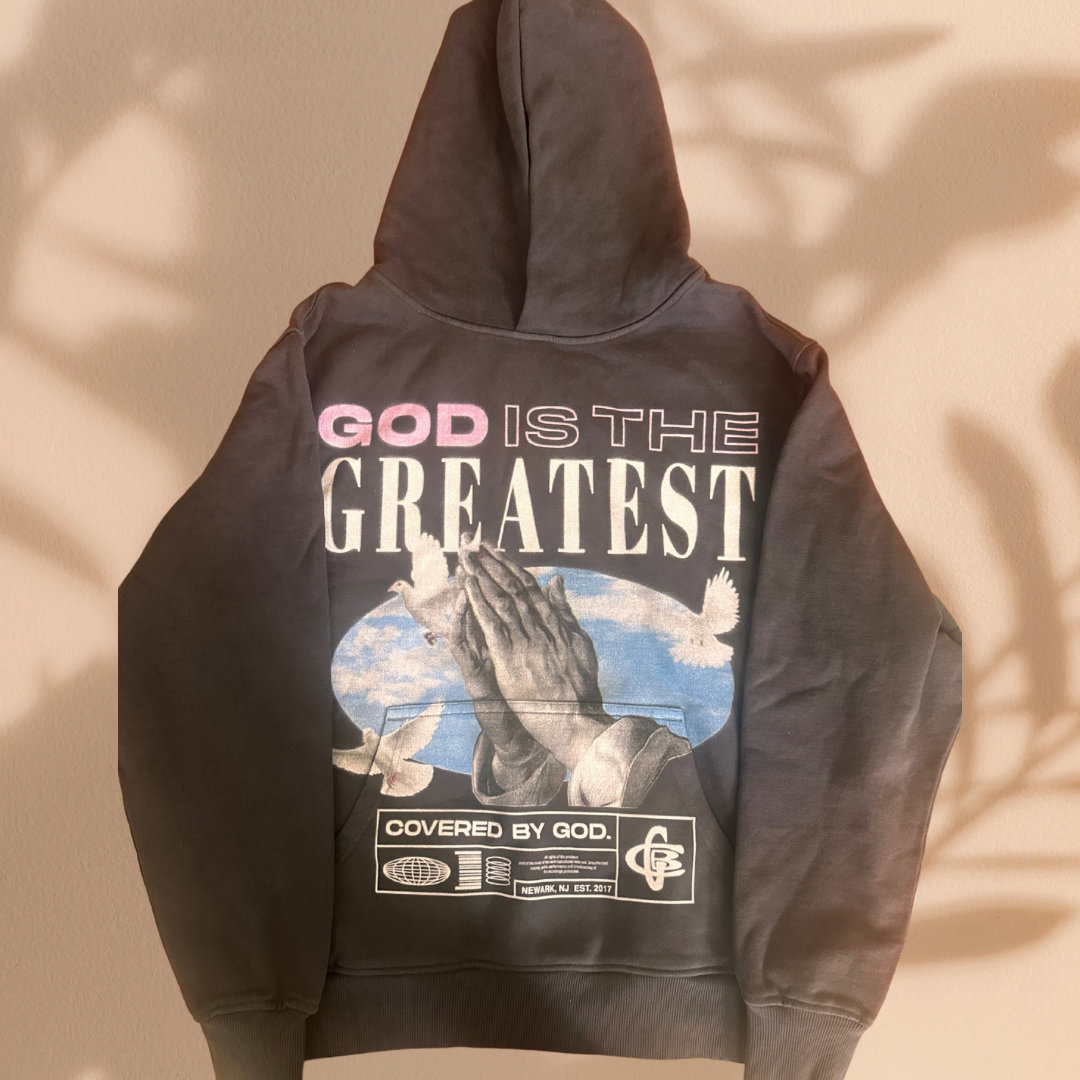 God is The Greatest Overweight Hoodie