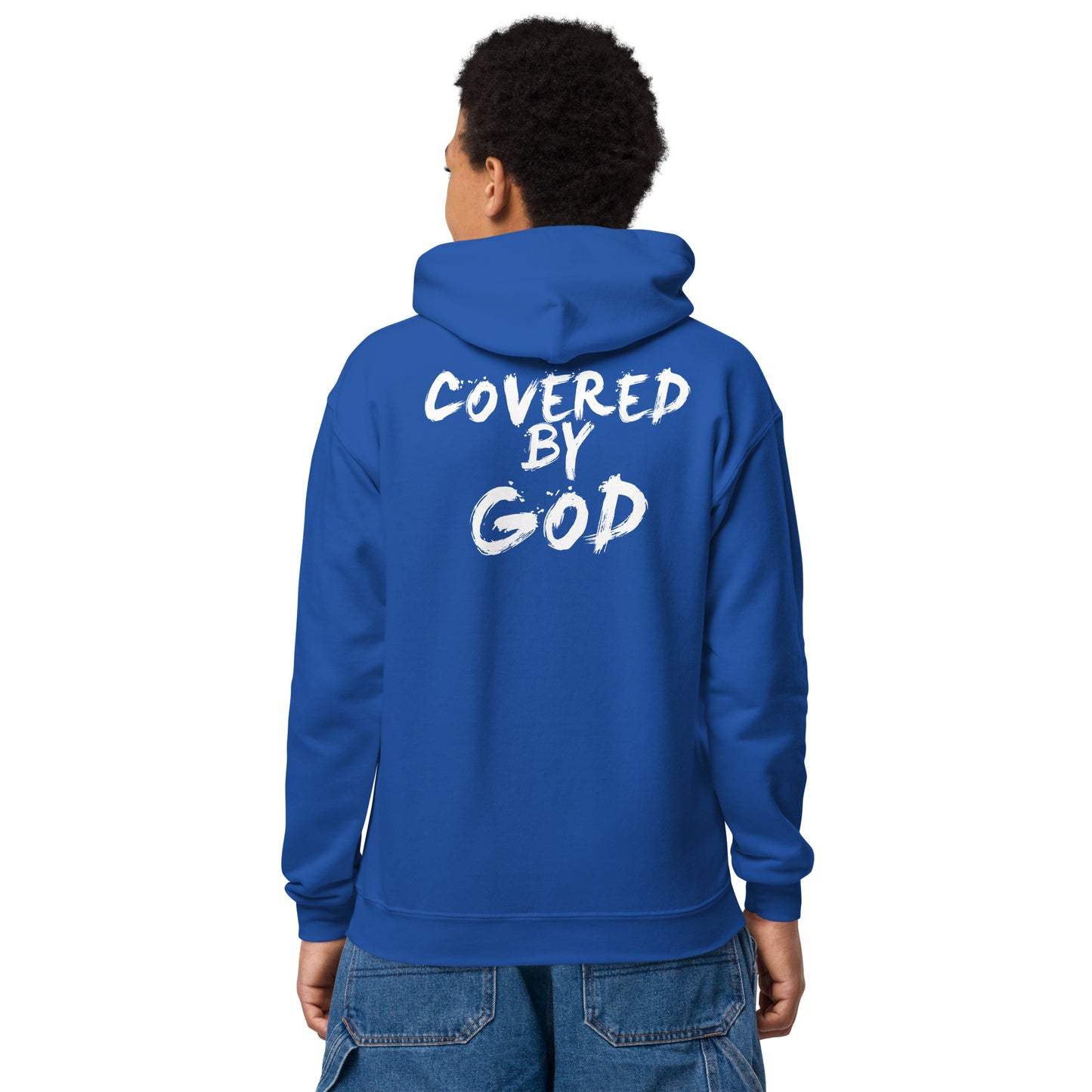 Youth My God Vs My Enemies Blue Hoodie