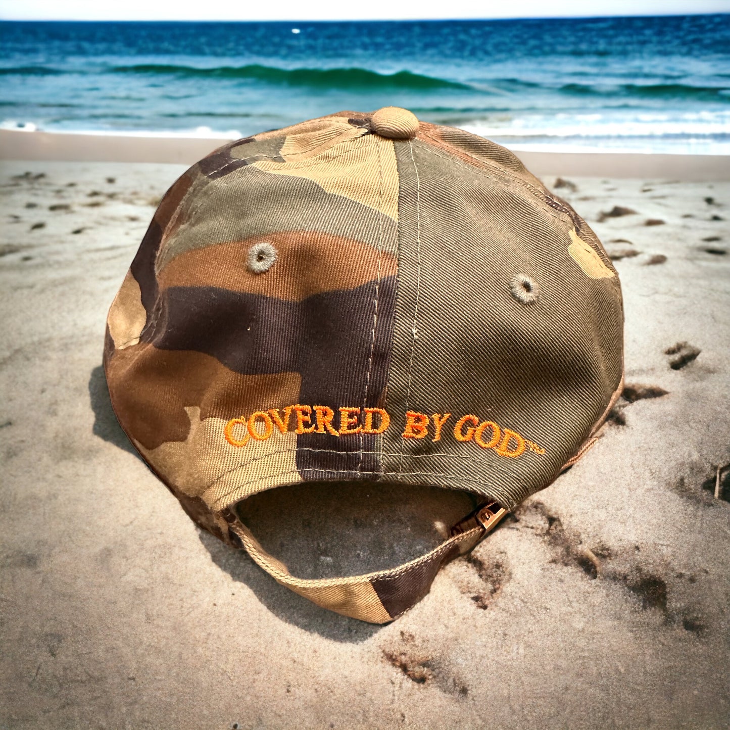 Can't Stop God's Plan Camo Dad Hat