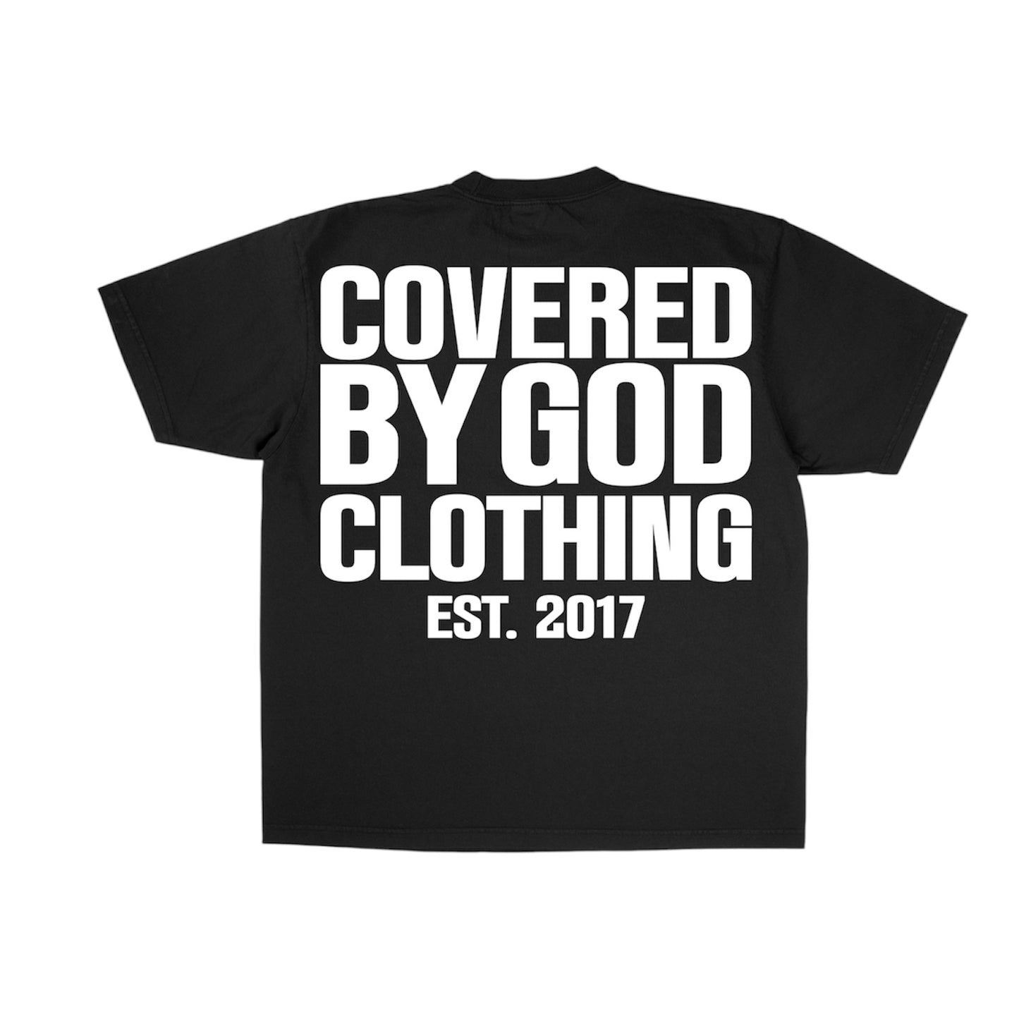 GOD IS MY THERAPY Black Heavyweight Tee