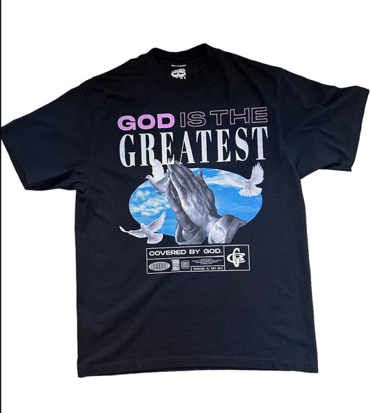 "GOD IS THE GREATEST" BLACK TEE