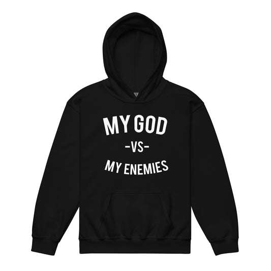 Youth My God Vs My Enemies Black Hoodie